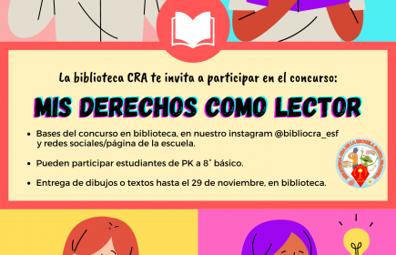 Flyer concurso biblioteca