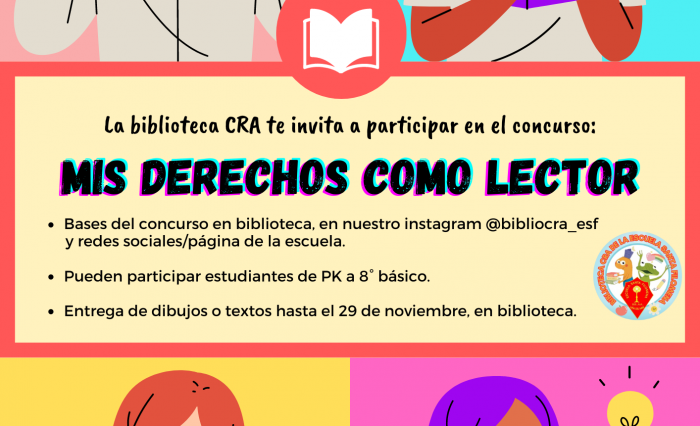 Flyer concurso biblioteca